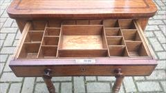 Oak and rosewood antique sewing table5.jpg